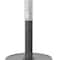Homeroots 48000 BTU Silver Steel Propane Cylindrical Pole Standing Patio Heater 480566 - alternate 3