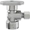 Do It Best 1/2'' FIP x 1/4'' OD Chrome-Plated Brass Quarter Turn Angle Valve DIB46PCLF - alternate 1