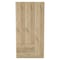 Homeroots 35" Oak Two Drawer Combo Dresser 534931 - alternate 1
