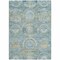 Homeroots 8' X 10' Blue And Gold Medallion Washable Indoor Outdoor Area Rug 616565 - alternate 4