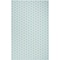 Homeroots 6' X 9' Aqua And Ivory Geometric Indoor Outdoor Area Rug 554831 - alternate 1