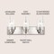 Jonathan Y Irving 22" 3-Light Seeded Glass/Iron Modern Contemporary LED Vanity Light, Nickel JYL7557A - alternate 8