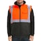 Protectx Winter Safety Vest, Class 2 High Visibility with Pockets, Orange ST-WV300D-ORBK-L - alternate 1