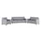 Flash Furniture Living Room Set, 29" x 32-1/4" to 32-1/2", Upholstery Color: Gray BT-827-SET-GY-GG - alternate 1