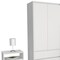 Homeroots Three Piece White Bedroom Set 526358 - alternate 5