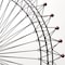 Homeroots Metal And Wood London Eye Moveable Sculpture 392560 - alternate 6