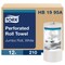 Tork Perforated Roll Paper Towel Roll, 2 Ply, 210 Sheets, 151 ft, White, 12 PK HB1995A - alternate 1