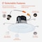 Halo LT 5/6'' IC Rated 5CCT LED Recessed Light Kit 700 Lm. LT56079FS1EWHR - alternate 5