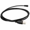 Add-On 2M USB 2.0 A MALE TO MICRO-USB 2.0 B RIGHT-ANGLE MALE BLACK CABL USB2MICROUSBRT2M - alternate 5