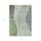 Homeroots 8' X 10' Olive Green And Gray Abstract Washable Indoor Outdoor Area Rug 582017 - alternate 2