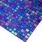 Apollo Tile Skosh 11.6inx11.6in Glossy Shimmer Cobalt Blue Glass Mosaic Wall and Floor Tile 18.69 sqft/cs, 20PK APLNB88BL565A - alternate 2