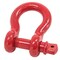 Mytee Products 1-3/8 in (13.5 Tons) Anchor Shackle Forged Carbon Steel & Alloy Screw Pin, 4PK SHACKLE-ANCHOR-SP-138x4 - alternate 5