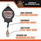 Malta Dynamics Warthog Self-Retracting Lifeline, 90 ft Length, 310 lb Weight Capacity C7003-G2 - alternate 3