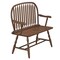 Homeroots 44in Dark Brown Solid Wood Bench 733253 - alternate 5