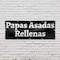Signmission Papas Asadas Rellenas, 48 Inch x 120 Inch, Vinyl Banner B-120-30774 - alternate 3