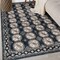 World Rug Gallery Transitional Moroccan Washable Non Slip Area Rug 3 ft x 5 ft Anthracite WR83ANTHRACITE3X5 - alternate 1