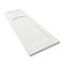 Ekena Millwork True Fit PVC San Miguel Mission Style Fixed Mount Shutters, Unfinished, 18W x 36H, PR TFP001SM18X036UN - alternate 3