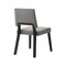 Armen Living Channell Wood Dining Chair in Black Finish with Charcoal Fabric - Set of 2 LCCHCHBLKCH - alternate 5