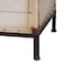 Baxton Studio Laura Vintage White Canvas 2-Drawer End Table Trunk 247-13840-ZORO - alternate 4