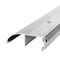 M-D Building Products 3-3/8 in. x 1 in. x 36 in. Silver Aluminum and Vinyl High-Profile Outswing Door Threshold 08631 - alternate 3