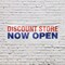 Signmission Discount Store Now Open, 36 Inch x 96 Inch, Vinyl Banner B-96-30546 - alternate 3