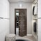 Sartodoors Sliding Closet Bi-fold Doors, Planum 0020 Chocolate Ash, Sturdy Tracks Moldings Trims Hardware Set,  PLANUM0020BF-CA-56 x 96 (2* 28x96) - alternate 4
