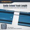 Powertec 110in Track Saw Guide Rail Joining Set for Milwaukee & 2 Guide Rail Connectors 72153 - alternate 4