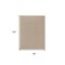 Homeroots 8' X 10' Natural And Light Brown Geometric Indoor Outdoor Area Rug 551533 - alternate 4