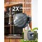 Wrightmaster Retractable 1/2 in. Dia x 100 ft. Wall Mount Garden Hose Reel with Anti-Tangle Hose, 180 Deg Swivel ZOR-J30B - alternate 4