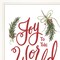 Homeroots Set Of Two Good Tidings and Joy White Framed Print Wall Art, 2PK 408199 - alternate 3