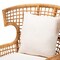 Bali & Pari Regina Bohemian Light Honey Rattan Arm Chair 247-13694-ZORO - alternate 7