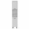 Homeroots 78in Modern White Pantry Cabinet with Five Shelves 403771 - alternate 1