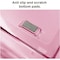 Acrimet Facility 4 Tier Letter Tray Side Load Letter Size Desktop File Organizer Plastic Clear Pink 256.8 - alternate 2
