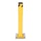 Vestil Steel Surface Mounted Removable Pipe Safety Bollard 36 In. x 4-1/2 In. Yellow BOL-RF-36-4.5 - alternate 2