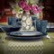 Elama Deep Sea Mozaic 16 Piece Luxurious Stoneware Dinnerware with Complete Setting for 4 EL-DEEPSEAMOZAIC - alternate 4