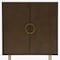 Homeroots 33in Brown and Dark Brown Accent Cabinet 473072 - alternate 6