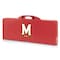 Picnic Time Family Of Brands Maryland Terrapins - Picnic Table Portable Folding Table, Red 811-00-100-314-0 - alternate 2