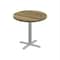 Correll Round Cafe Table, 36 in W, 36 in L, 29 in H, Particleboard Top, Colonial Hickory SXT36R-53-98-53 - alternate 1