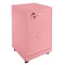 Lavish Home 2 Drawer Wood File Cabinet Filing Cabinet with Lock Rolling File Cabinet for Under Desk Storage 80-FC-4-PK - alternate 7