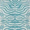 Homeroots 10' X 14' Teal Blue And Ivory Animal Print Washable Indoor Outdoor Area Rug 600665 - alternate 4