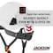 Jackson Safety Climbing Inspired Hard Hat, HDPE, 6 Point Rapid Dial, White 20900 - alternate 2