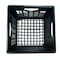 Cratemate CrateMate Heavy-Duty Black Milk Crate - Multi-Purpose, Stackable, and Durable Storage 24QT MC24QT-BL - alternate 3