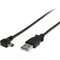 Startech.Com 3 ft Mini USB Cable - A to Right Angle Mini B USB2HABM3RA - alternate 1