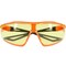 Bouton Optical Bio-Based Full Frame Safety Glasses w/Orange Frame, Amber Lens and Anti-Scratch/Anti-Fog Coating 250-15-0029 - alternate 3