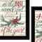 Homeroots Set Of Two All Heart Come Home for Christmas 2 Black Framed Print Wall Art, 2PK 407173 - alternate 3