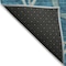Homeroots 5' X 8' Teal Blue And Beige Geometric Washable Indoor Outdoor Area Rug 613525 - alternate 3