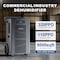 Edendirect 320 pt. 9000 sq. ft. Bucketless Commercial Dehumidifier in. Black with Pump, Automatic Defrost ZR-CFT320P - alternate 7