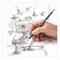 Staedtler Pre-Sharpened Wooden Pencils with 40 Block Erasers, HB #2 Black Lead, Blue Barrel, 500PK 13246C500 - alternate 3