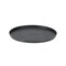 Service Ideas Modern Edge Round Serving Tray, 9in diamater, Black Onyx TRME9RIBX - alternate 1