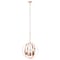 Homeroots Rose Gold Sphere Iron Ceiling Light With Clear Shades 651644 - alternate 4